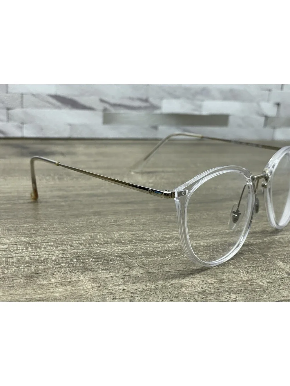 Ray-Ban RB 7140 2001 Eyeglasses Frame Crystal 51-20-150 FRAMES ONLY *See Photos